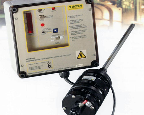 Figure 2 - Broken bag detector probe & controls