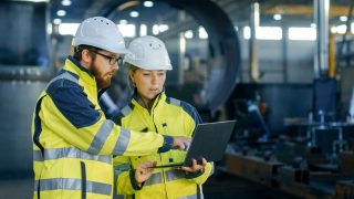 Plant Managers on Computer