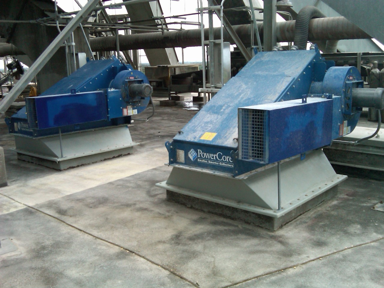 Figure 5 - Point-of-Use Dust Control on Silo